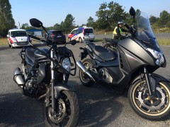 Le Honda integra 750 arrive au CFM_permis maxi scoot_permis moto automatique