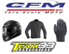 Offre équipement moto CFM33 Team33