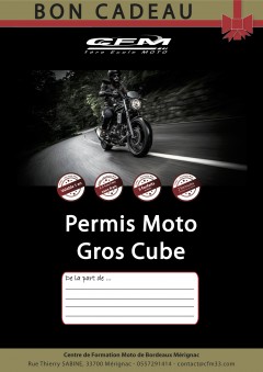 bons cadeaux stage permis moto 
